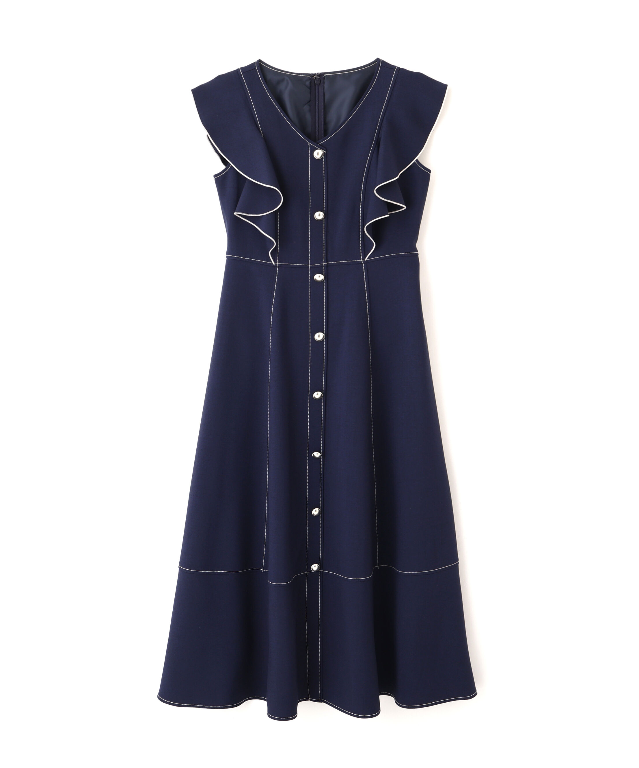 PROPORTION BODY DRESSING「フロントボタンステッチワンピース26SS」|ワンピース|