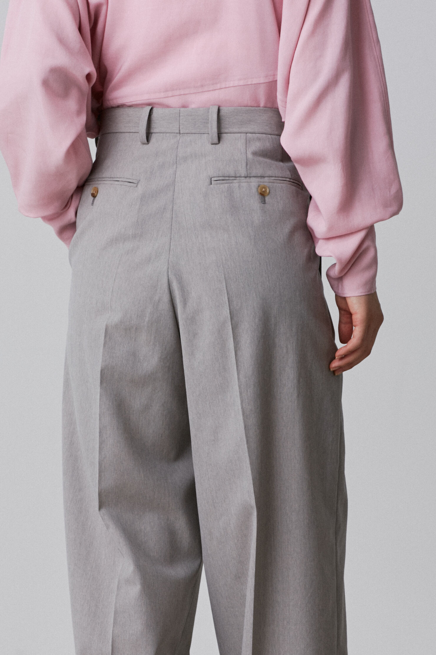 YLEVE 「YLEVE / WOOL CHAMBRAY TROUSERS」|その他|