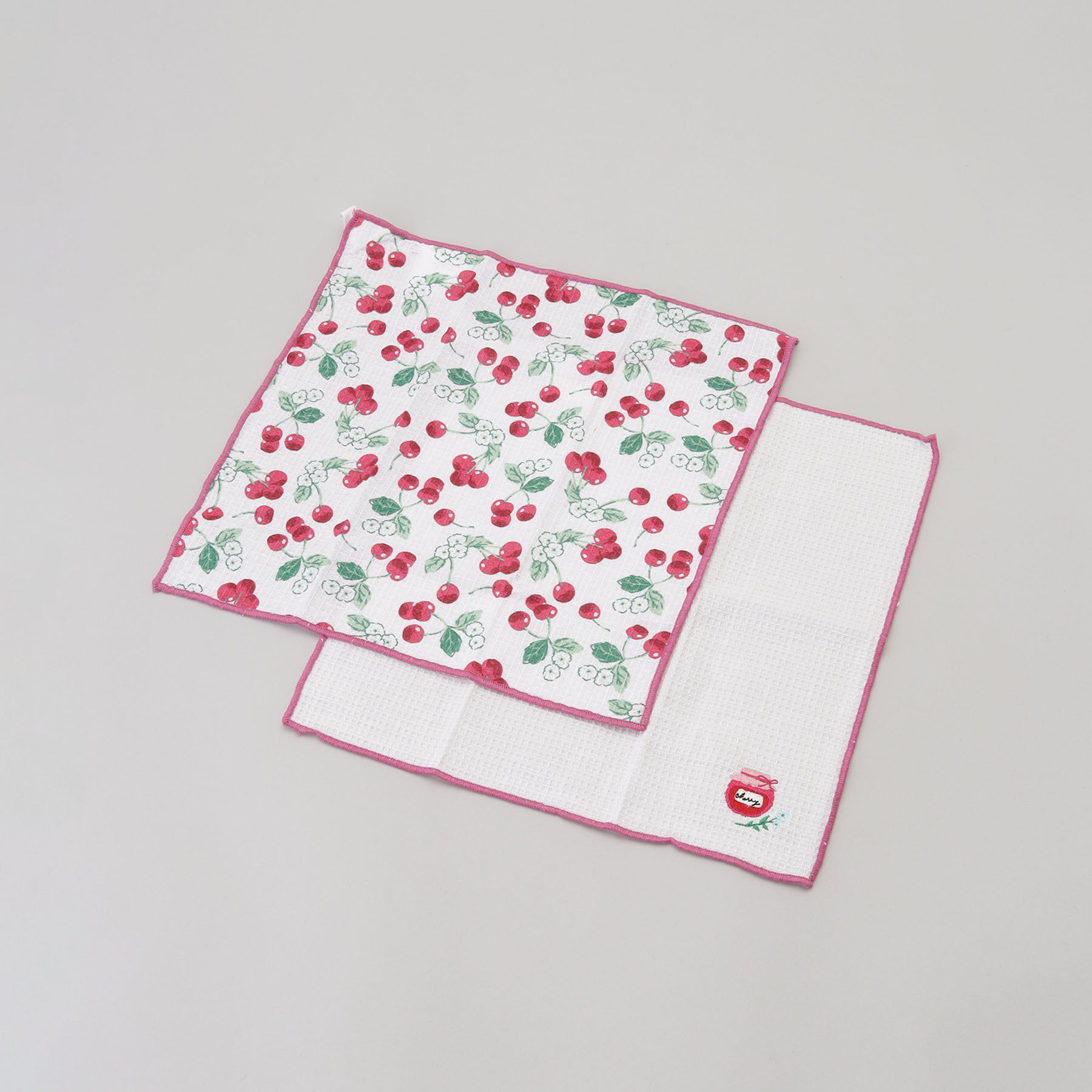 212 KITCHEN STORE「ディッシュクロス2P チェリージャム PK」|食器・キッチングッズ|
