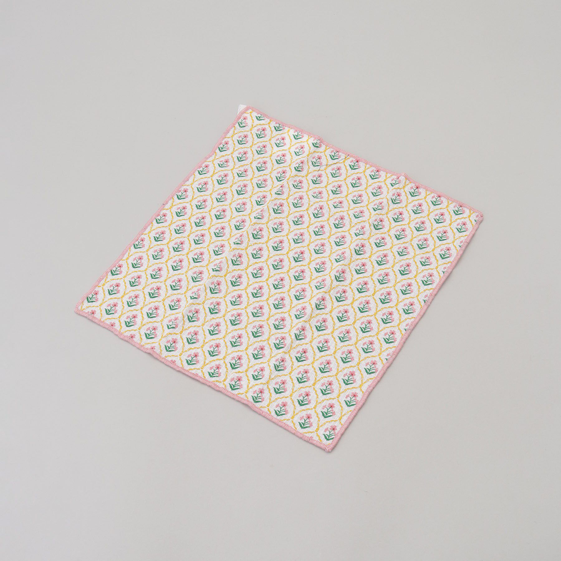 212 KITCHEN STORE「ディッシュクロス2P ピンクブーケ LPK」|食器・キッチングッズ|