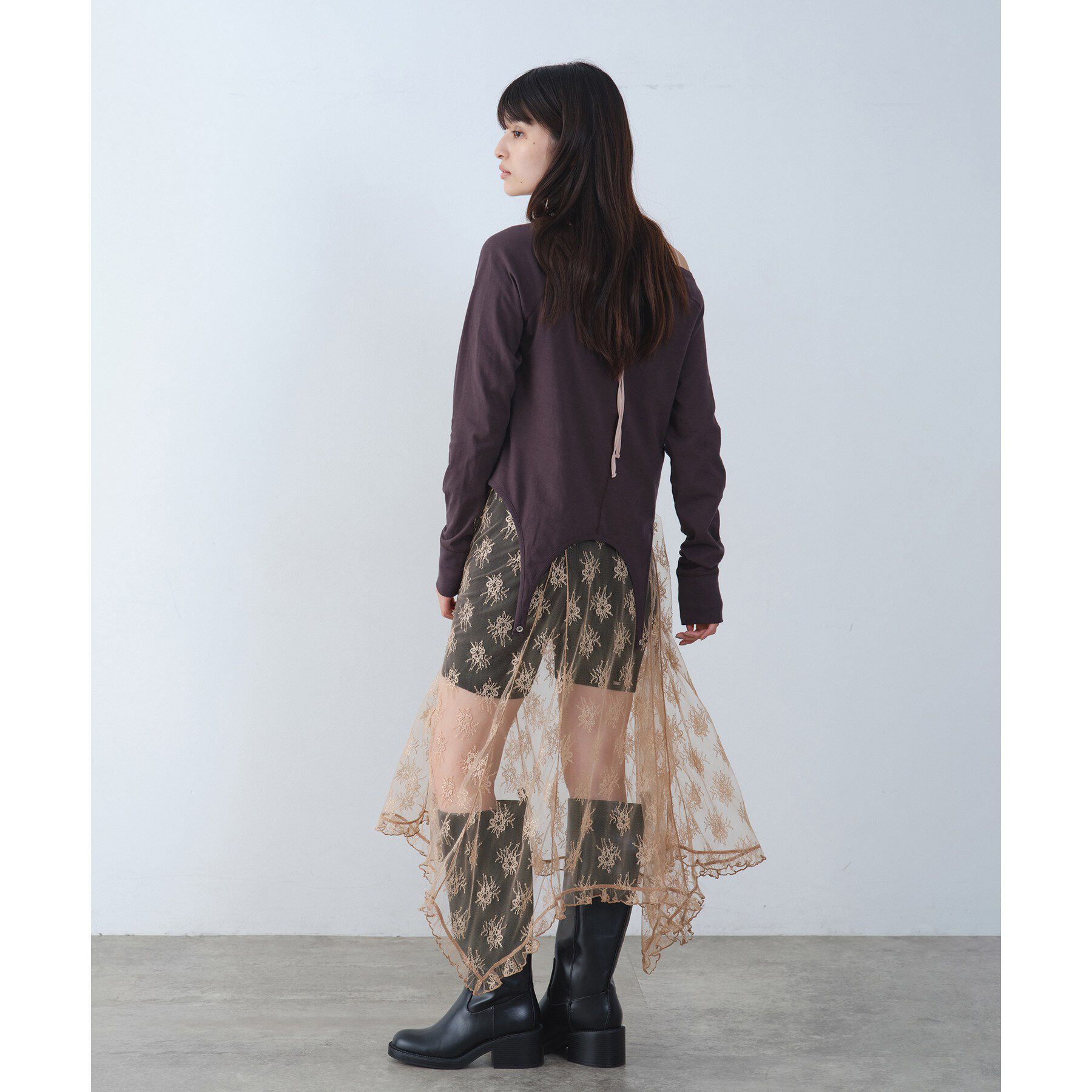 CODE A「【Re】easy flip tee」|Tシャツ・カットソー|
