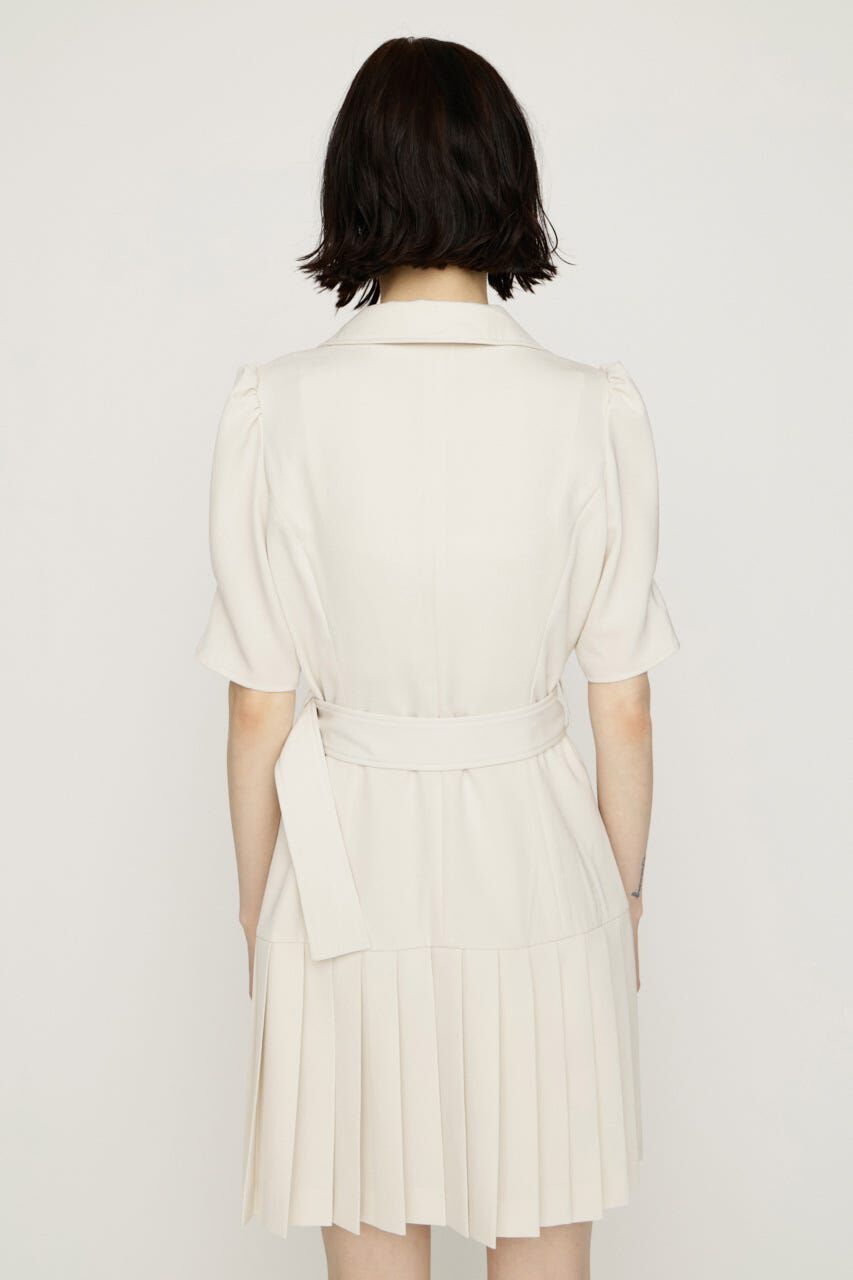 SLY「ASYMMETRY PLEATS ショートワンピース」|ワンピース|