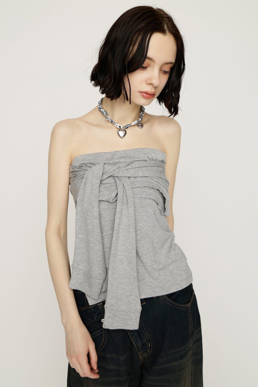 SLY「MANY WAY TUBE トップス」|チューブトップ|