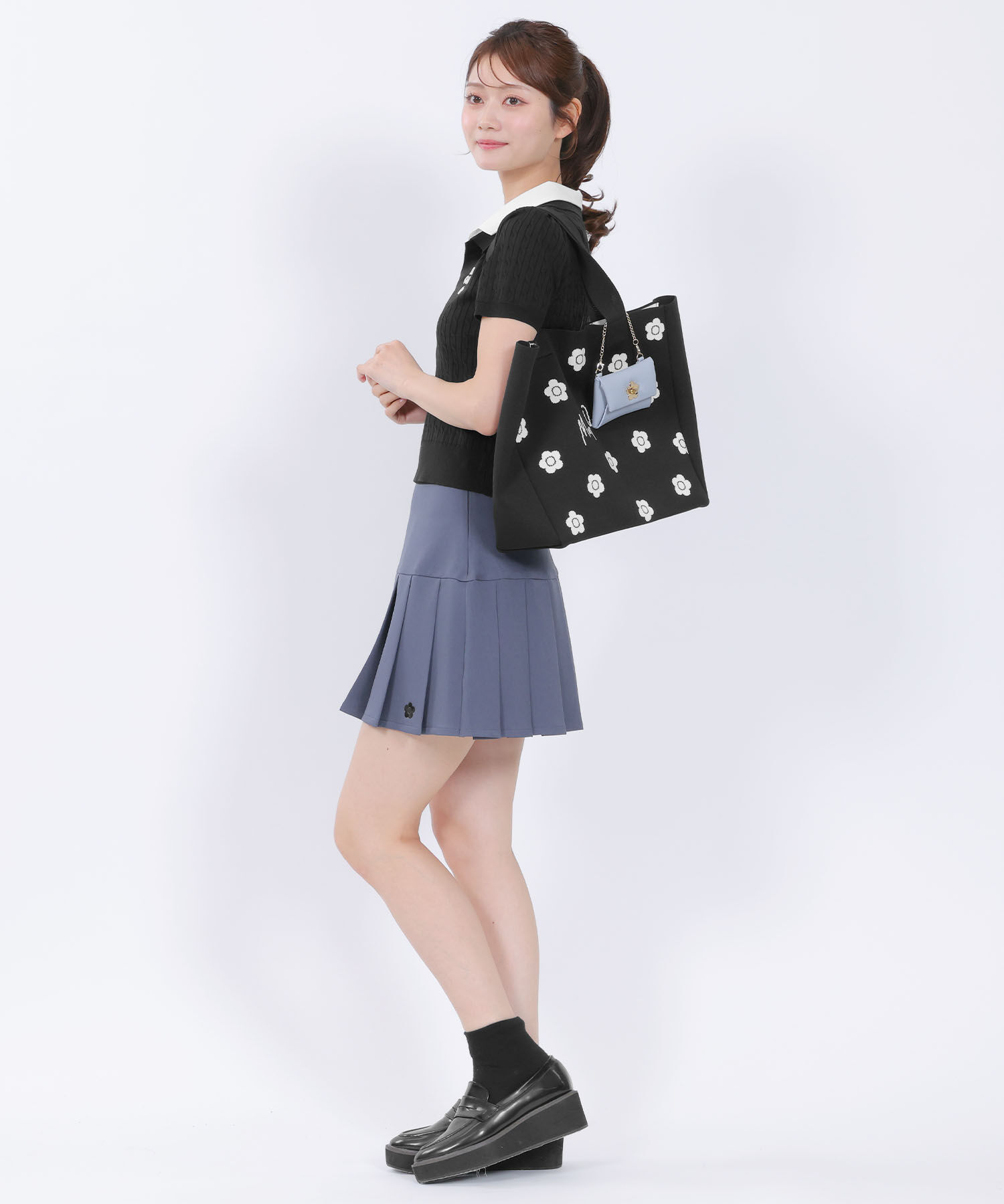 MARY QUANT「サインロゴニットJQ トート」|トートバッグ|