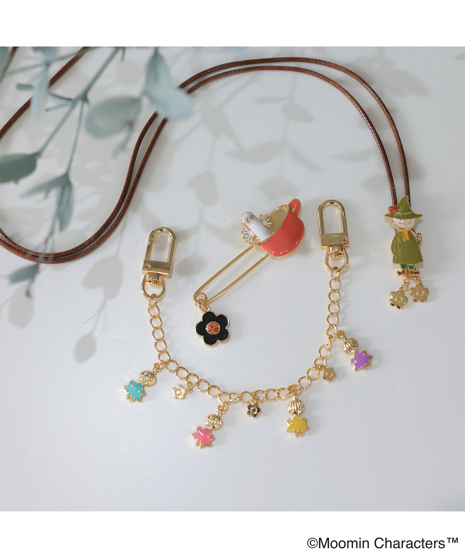 MARY QUANT「MOOMIN&times;MQスナフキン ネックレス」|ネックレス|