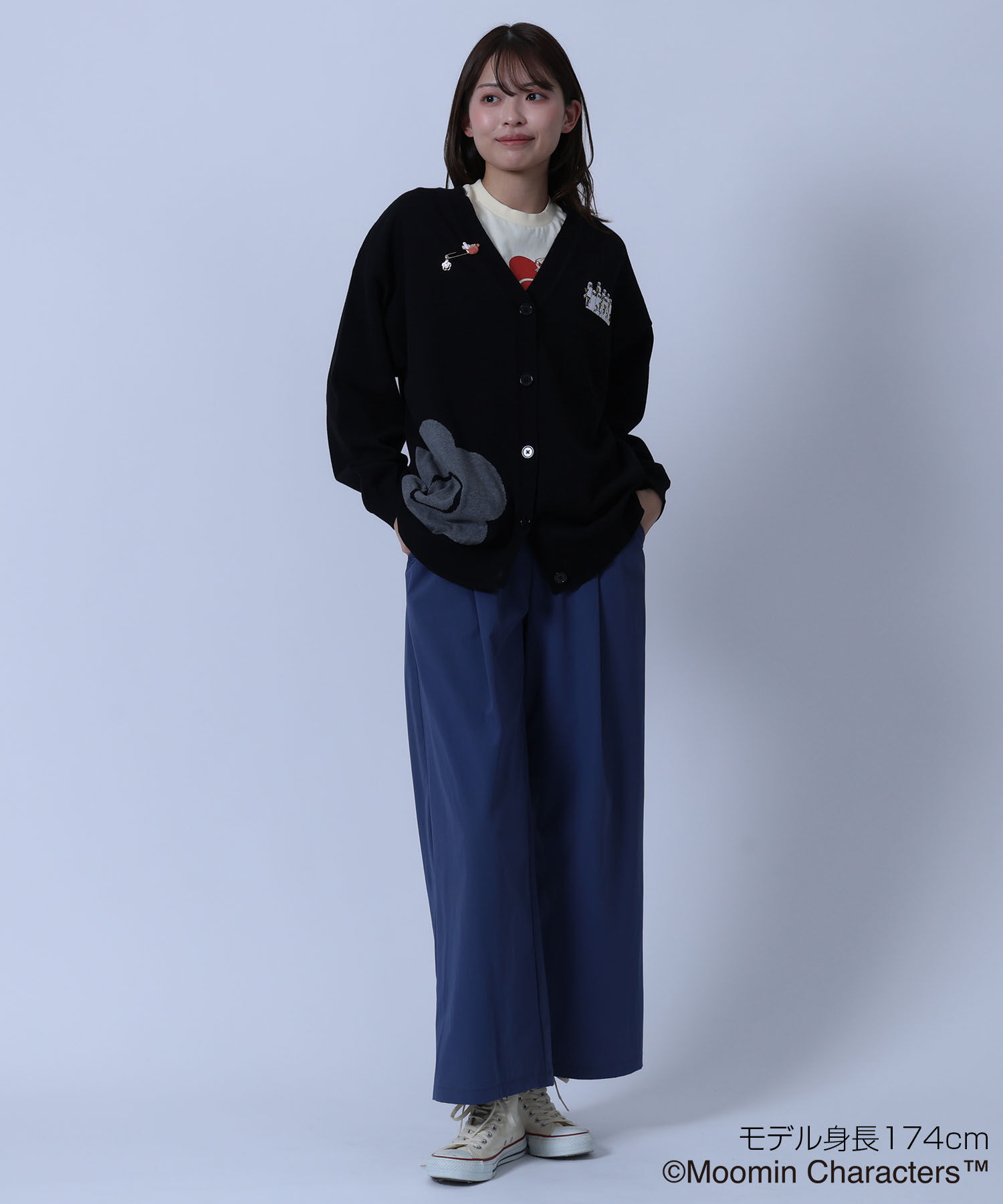MARY QUANT「MOOMIN&times;MQ カーディガン」|カーディガン|