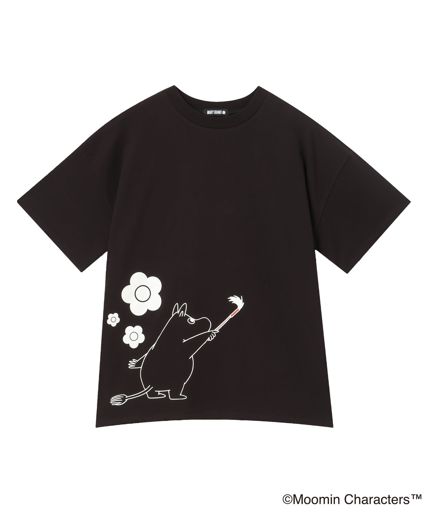 MARY QUANT「MOOMIN&times;MQペイントビッグ Tシャツ」|Tシャツ・カットソー|