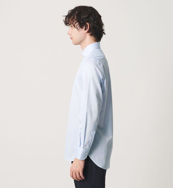 UNITED ARROWS「イージーケア AG パナマ ワイドスプレッドカラー シャツ 抗菌防臭 通気性」|シャツ・ブラウス|