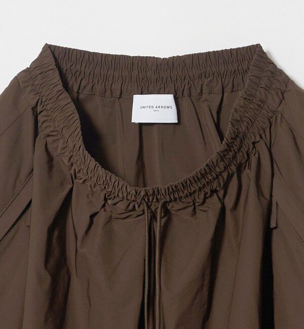 UNITED ARROWS「タフタ ジップ フレアスカート ‐ウォッシャブル‐」|フレア|