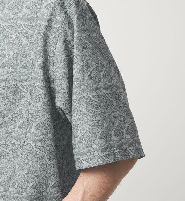 UNITED ARROWS green label relaxing「William Morris ジャストルーズ 半袖 シャツ」|シャツ・ブラウス|