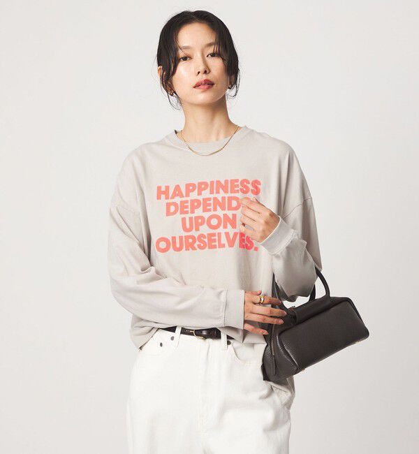 UNITED ARROWS green label relaxing「【別注】＜OAFISH＞ プリント ロングスリーブ Tシャツ」|Tシャツ・カットソー|