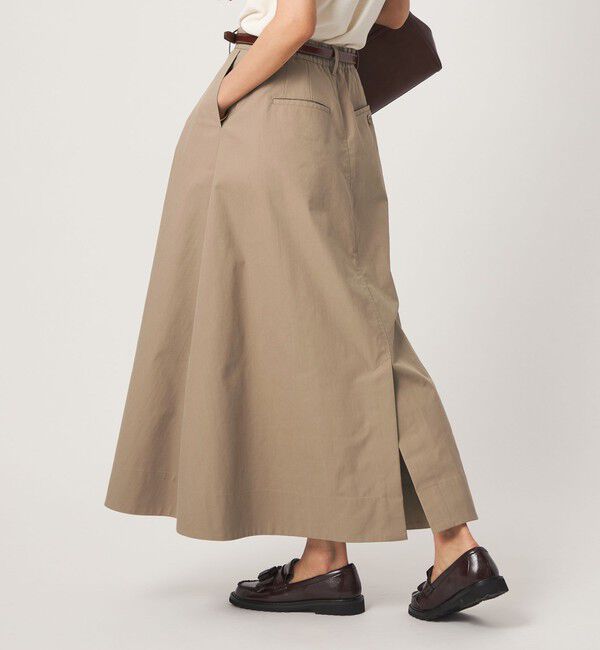 UNITED ARROWS green label relaxing「チノ フレア スカート」|フレア|