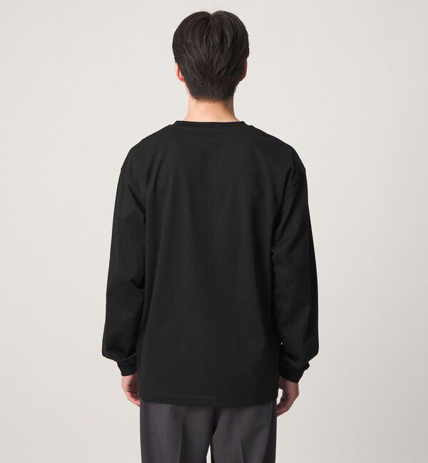 UNITED ARROWS green label relaxing「フェルメール クルーネック プリント 長袖 Tシャツ」|Tシャツ・カットソー|