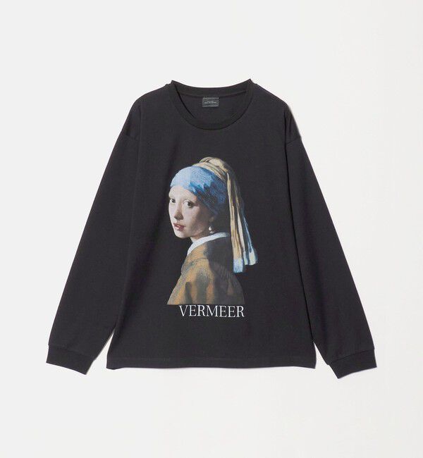 UNITED ARROWS green label relaxing「フェルメール クルーネック プリント 長袖 Tシャツ」|Tシャツ・カットソー|