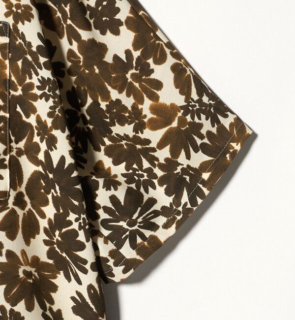 BEAUTY&YOUTH UNITED ARROWS「フラワープリント シャツ ウォッシャブル」|シャツ・ブラウス|