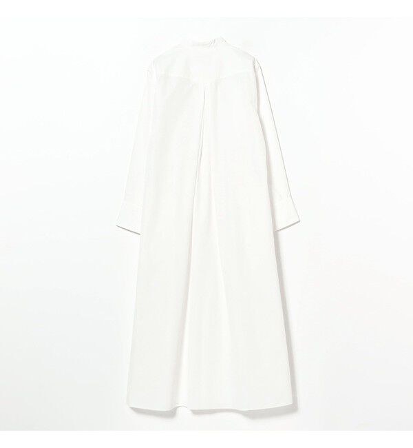 Demi-Luxe BEAMS 「コットンナイロン フレア シャツワンピース」|ワンピース|