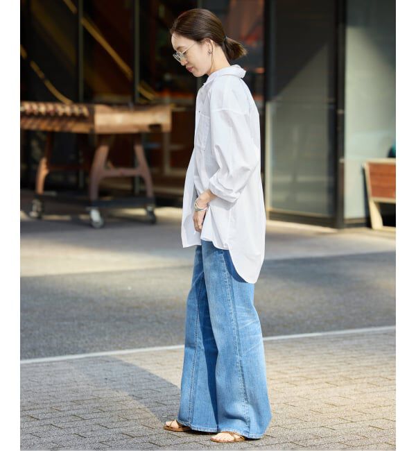 SLOBE IENA「コットンブロードベーシックシャツ」|シャツ・ブラウス|