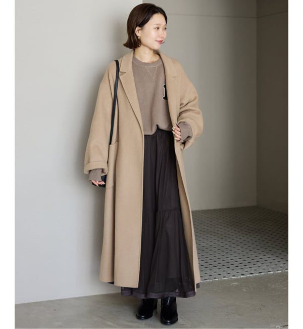 SLOBE IENA「《WEB限定カラーあり/シリーズあり/追加予約》サガラ刺繍スウェットライクニット」|ニット・セーター|
