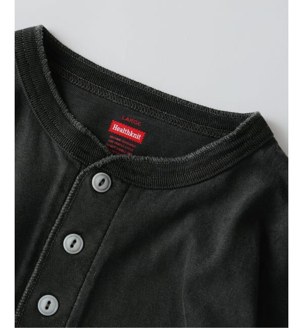 JOURNAL STANDARD relume「《予約》Healthknit / ヘルスニット 別注 ヘンリーネック ロンT」|Tシャツ・カットソー|