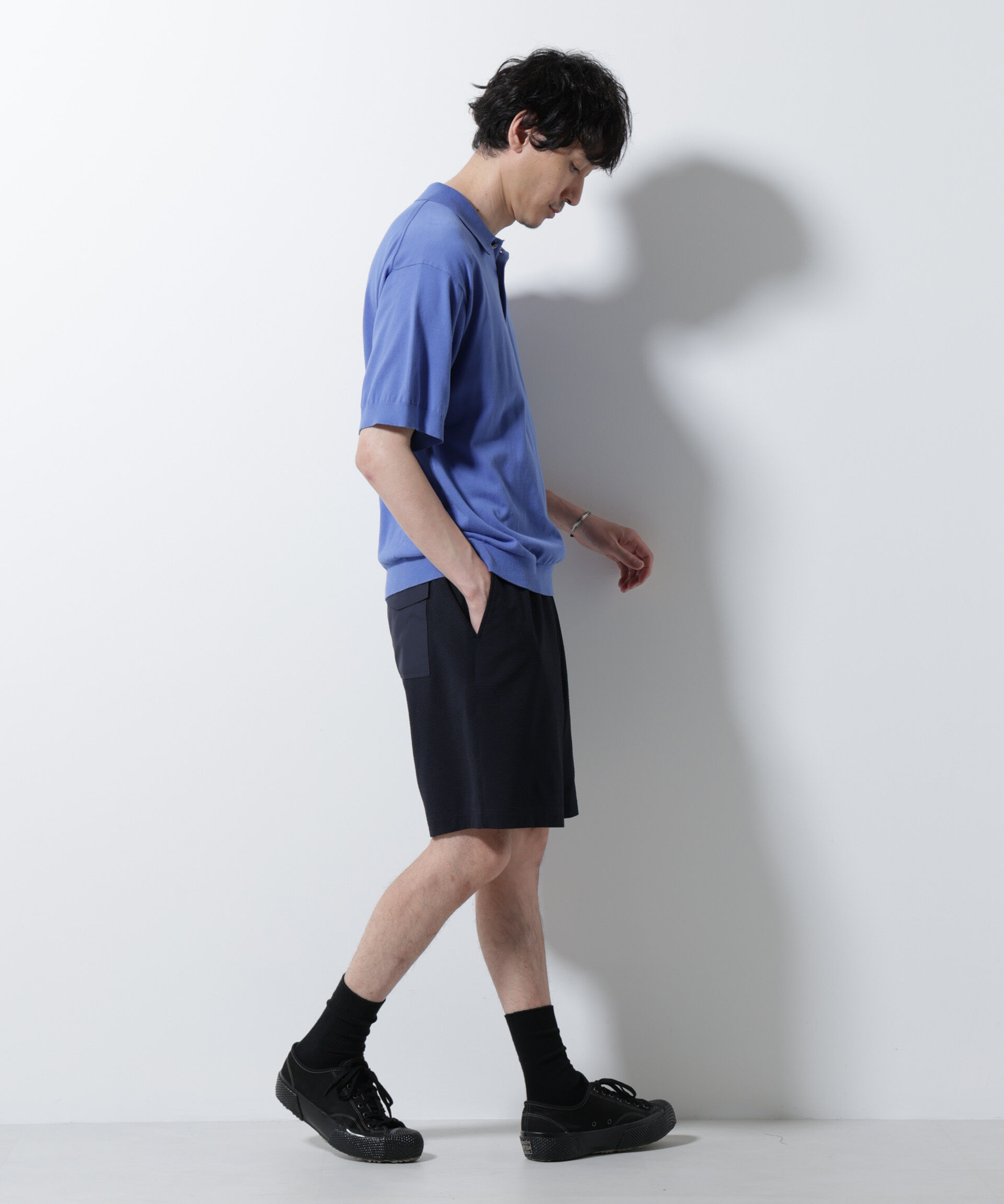 NANO universe「DotAir(R)サッカーストレッチイージーショートパンツ/吸水速乾」|チノ|