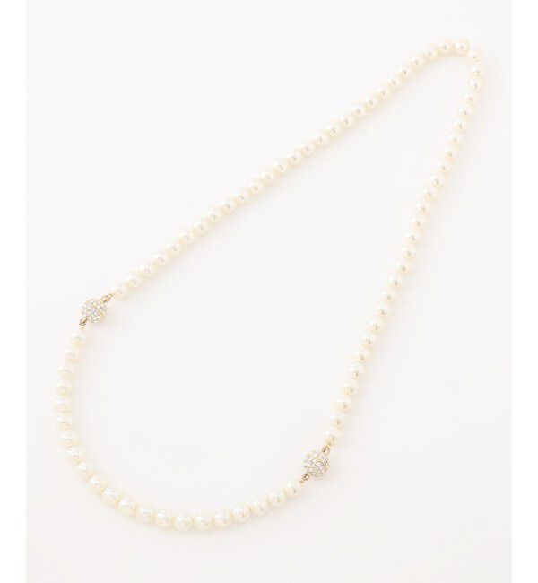 23区「【好評につき追加予約/VERY掲載】3WAY パール ネックレス」|ネックレス|