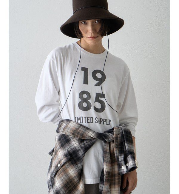  「1985ロンTEE」|Tシャツ・カットソー|オフホワイト