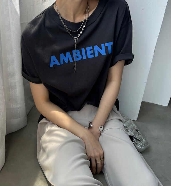  「AMBIENTEロゴTEE」|Tシャツ・カットソー|