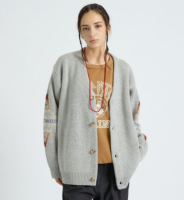 ABAHOUSE「【PENDLETON/ペンドルトン】HARDING / Shetland Woo」|カーディガン|