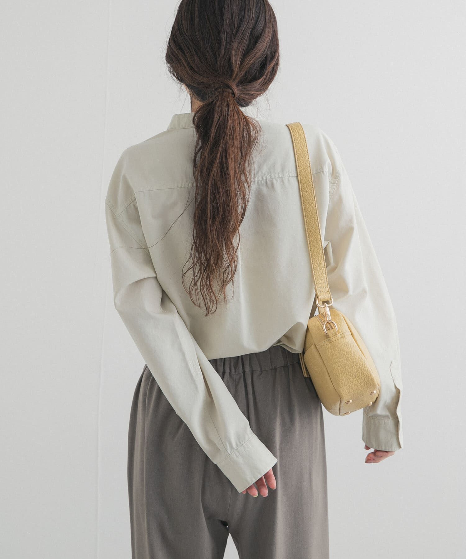 URBAN RESEARCH DOORS「フロントフリルシャツ」|シャツ・ブラウス|