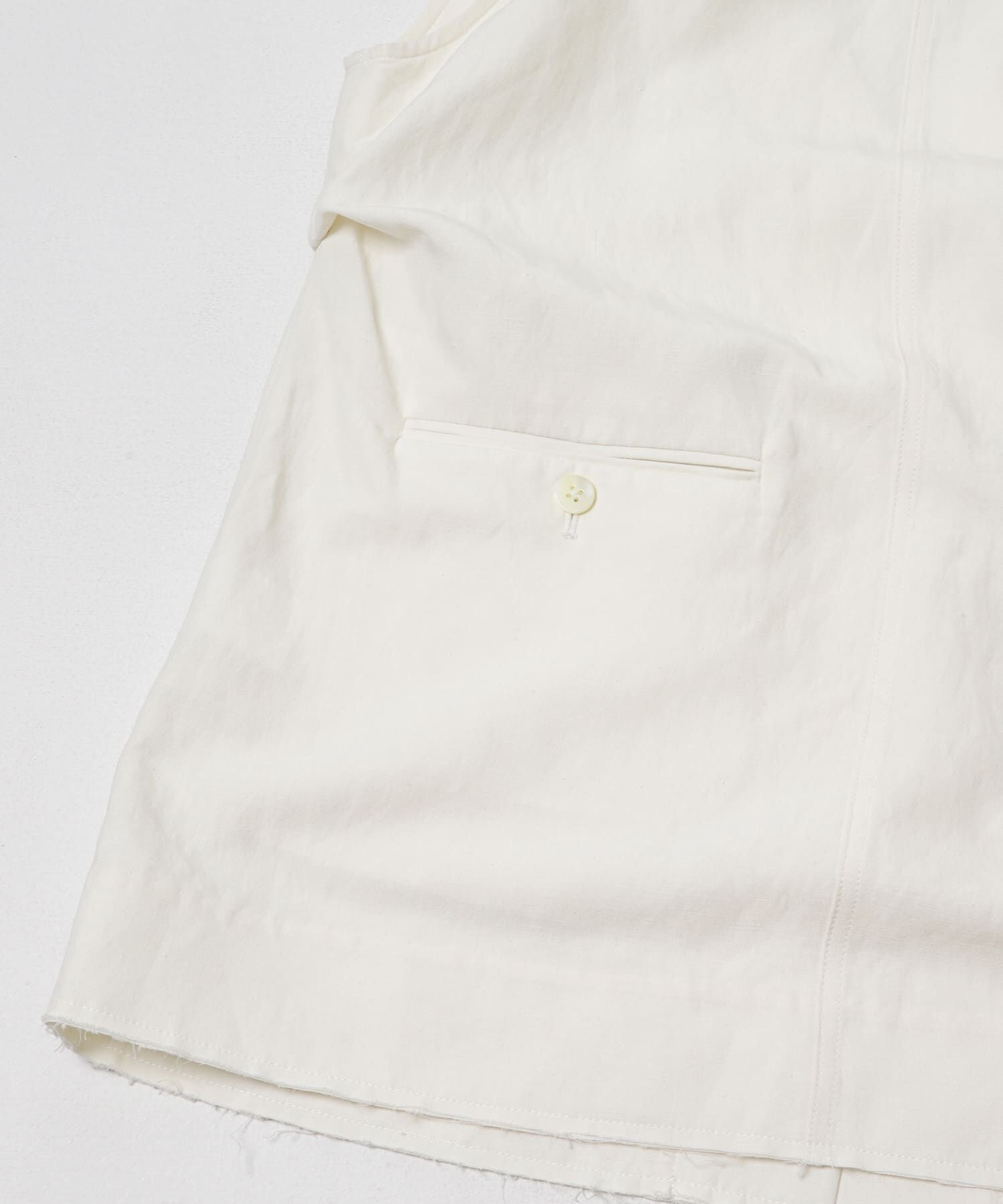 URBAN RESEARCH「new basic　SILK LINEN GILET」|ダウンベスト・ベスト|