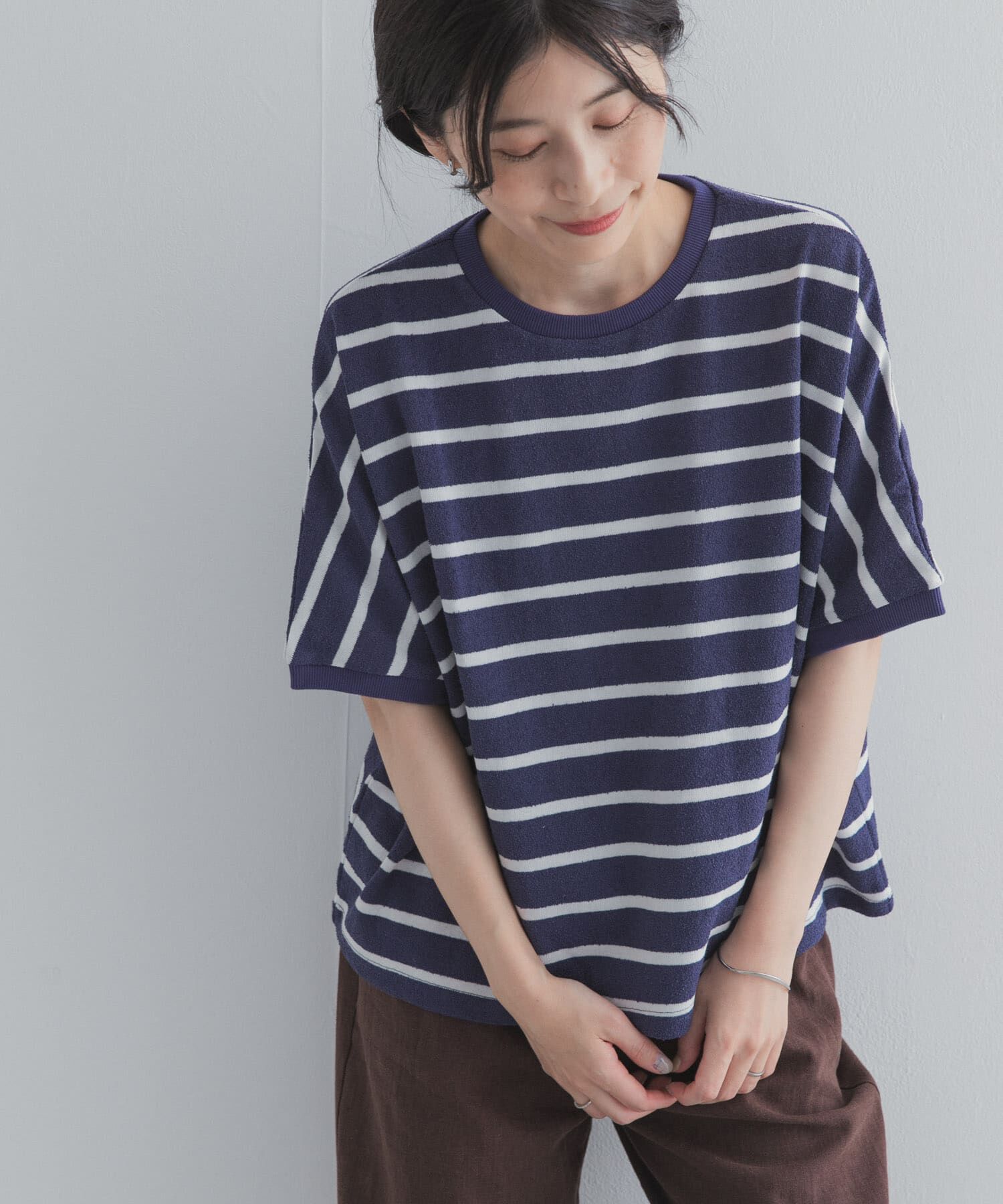 URBAN RESEARCH DOORS「ブークレボーダープルオーバー」|Tシャツ・カットソー|