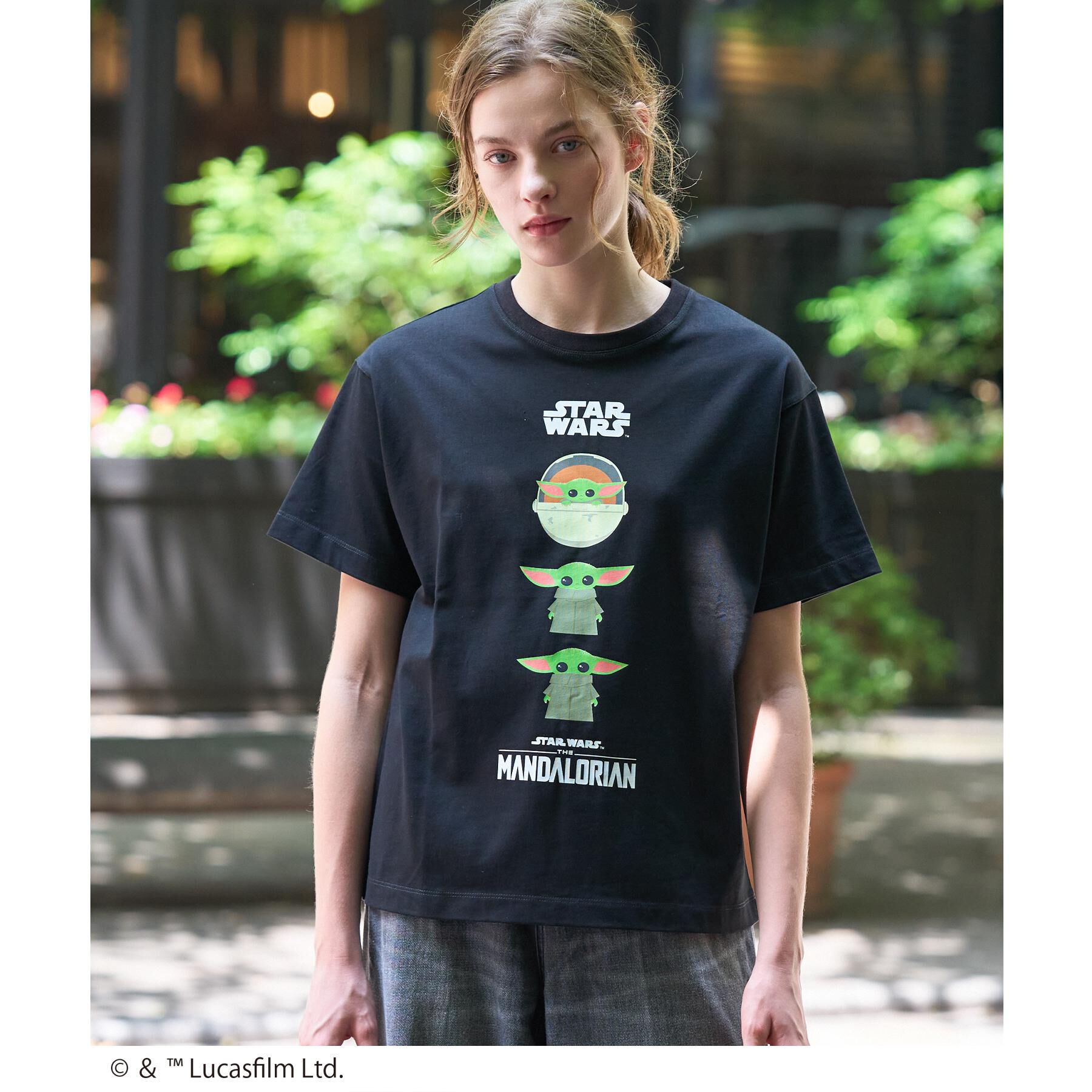DRESSTERIOR「【接触冷感】STAR WARS グローグ グラフィックTシャツ」|Tシャツ・カットソー|
