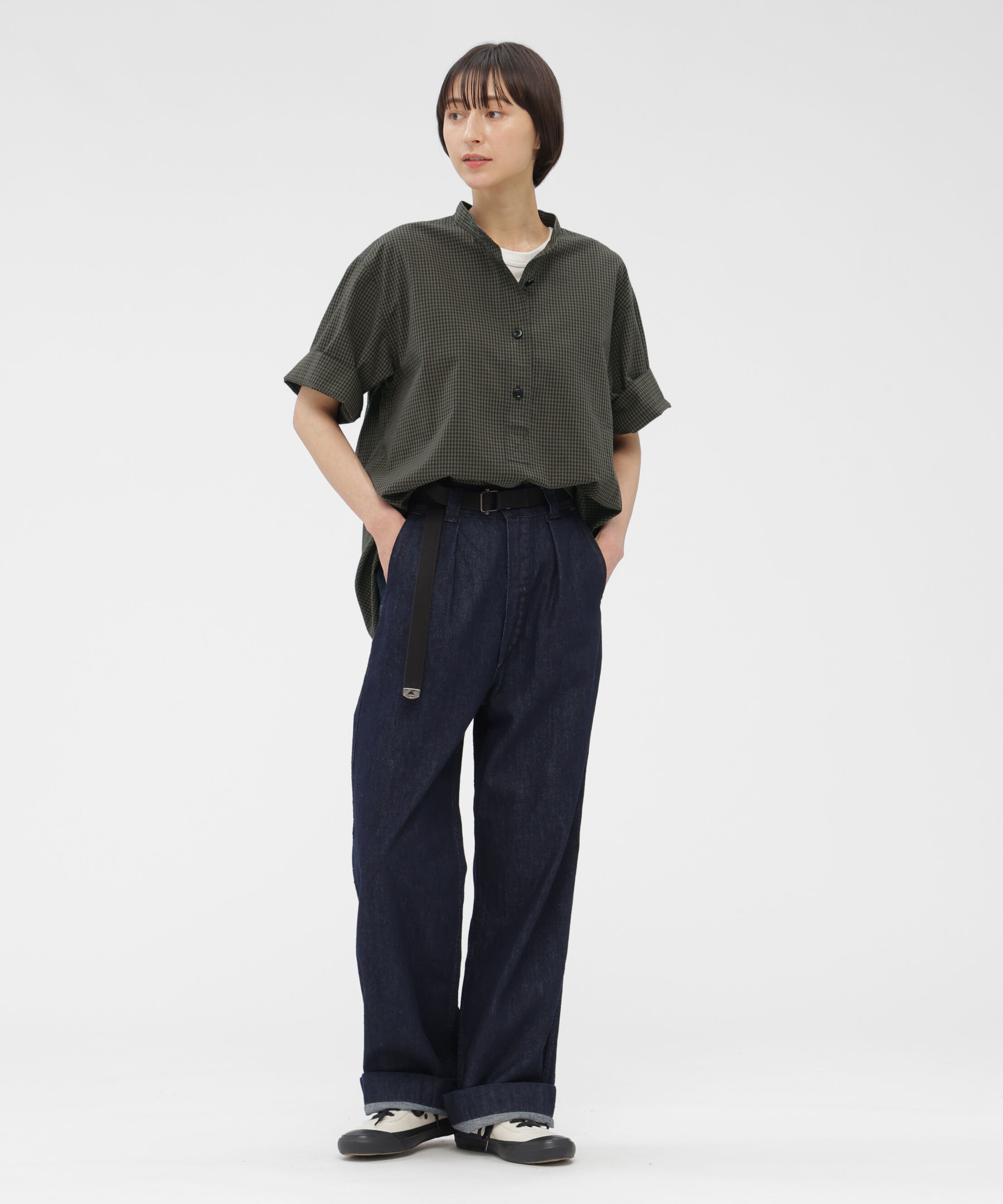 MHL.「YARN DYED COTTON VOILE SHIRT」|シャツ・ブラウス|