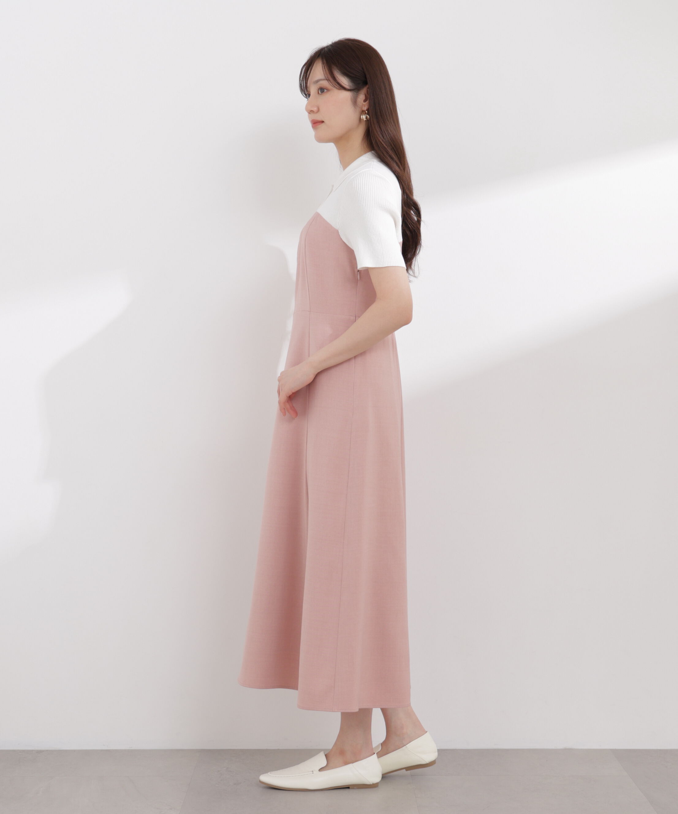 PROPORTION BODY DRESSING「ポロカラードッキングワンピース 26SS」|ワンピース|