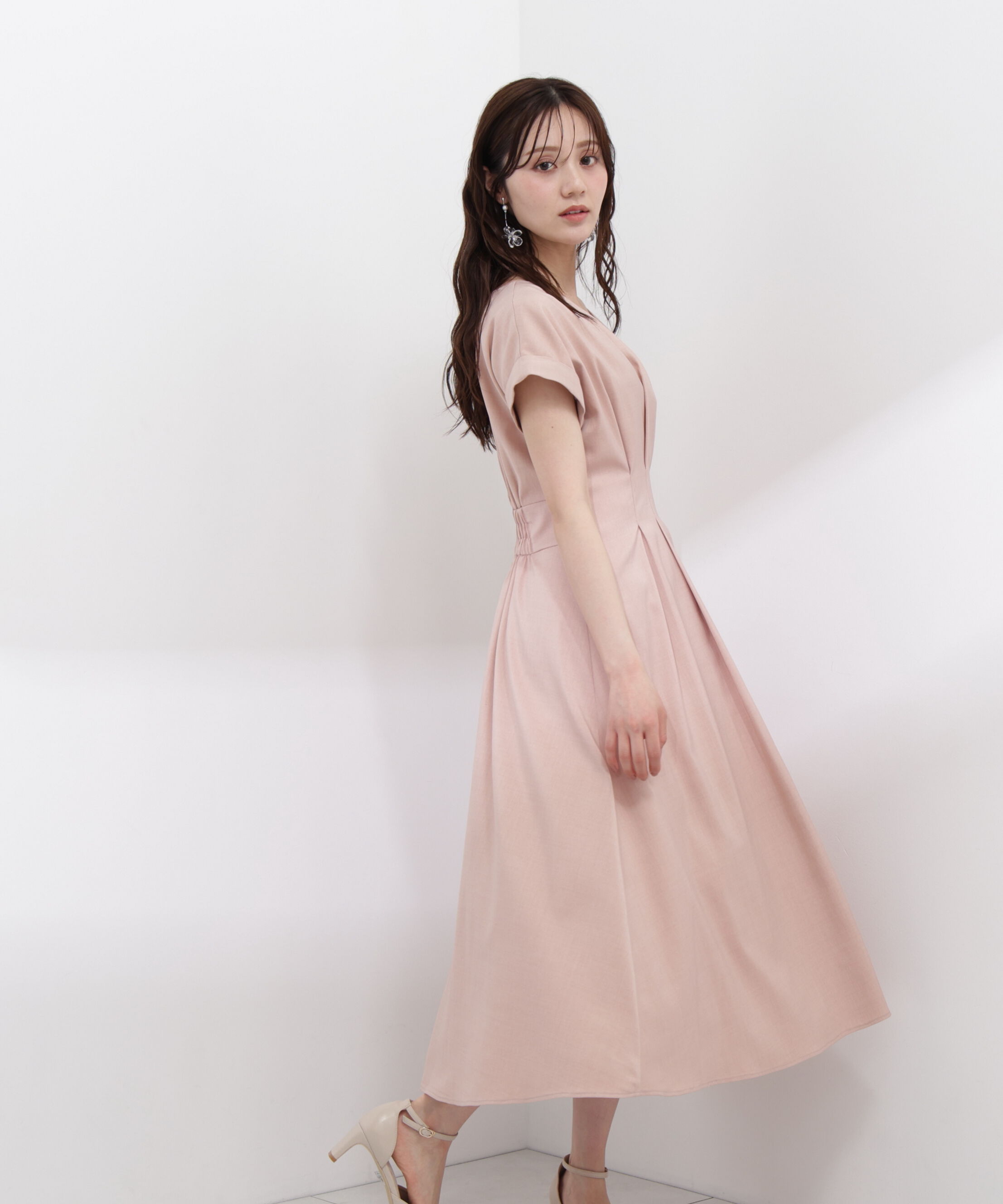 PROPORTION BODY DRESSING「ウエストタックワンピース」|ワンピース|
