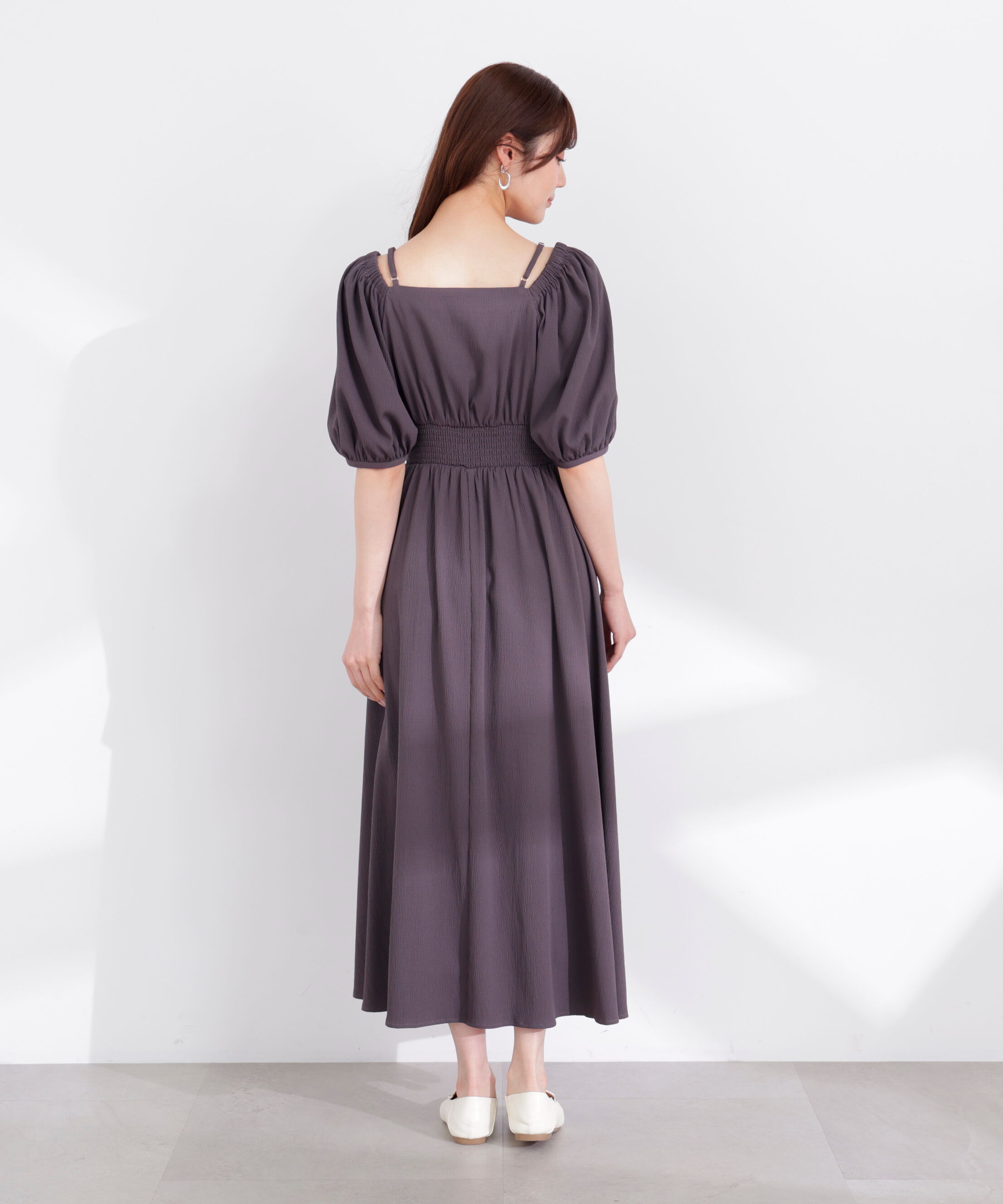 PROPORTION BODY DRESSING「2wayパフスリーブワンピース 26SS」|ワンピース|