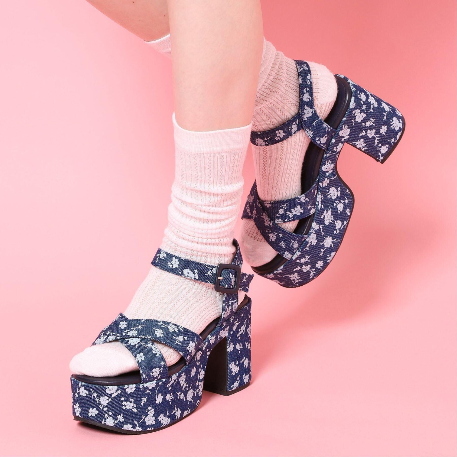 csT&P「厚底クロスサンダル」|サンダル|