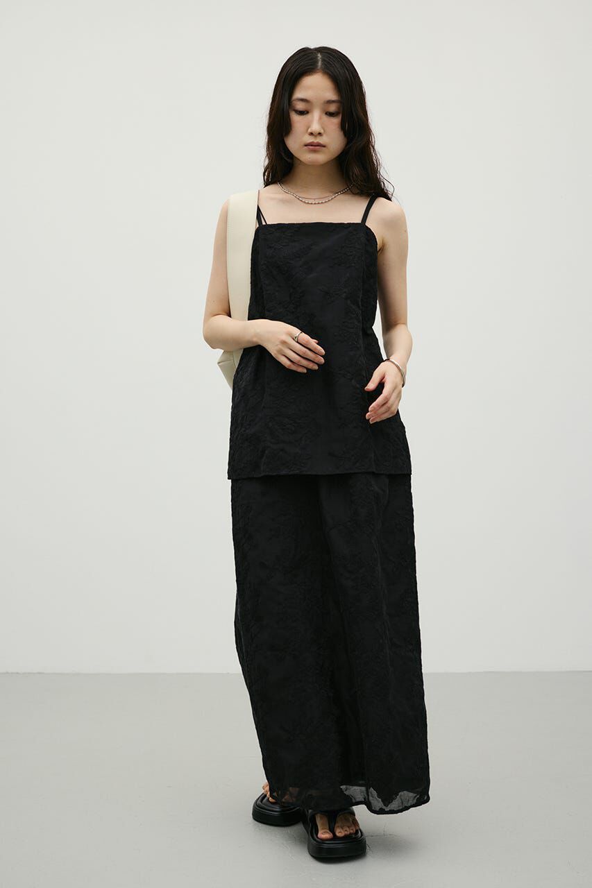 STYLEMIXER「レースレイヤードキャミワンピース」|ワンピース|BLK