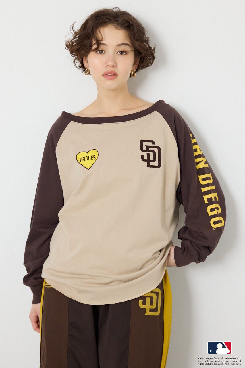 RODEO CROWNS「(MLB)オフショルラグラントップス」|Tシャツ・カットソー|