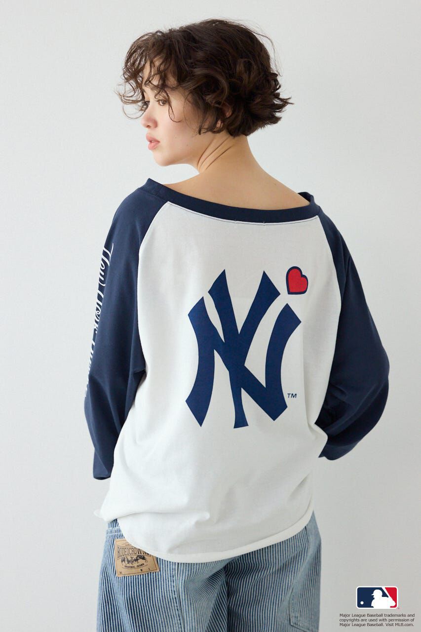 RODEO CROWNS「(MLB)オフショルラグラントップス」|Tシャツ・カットソー|