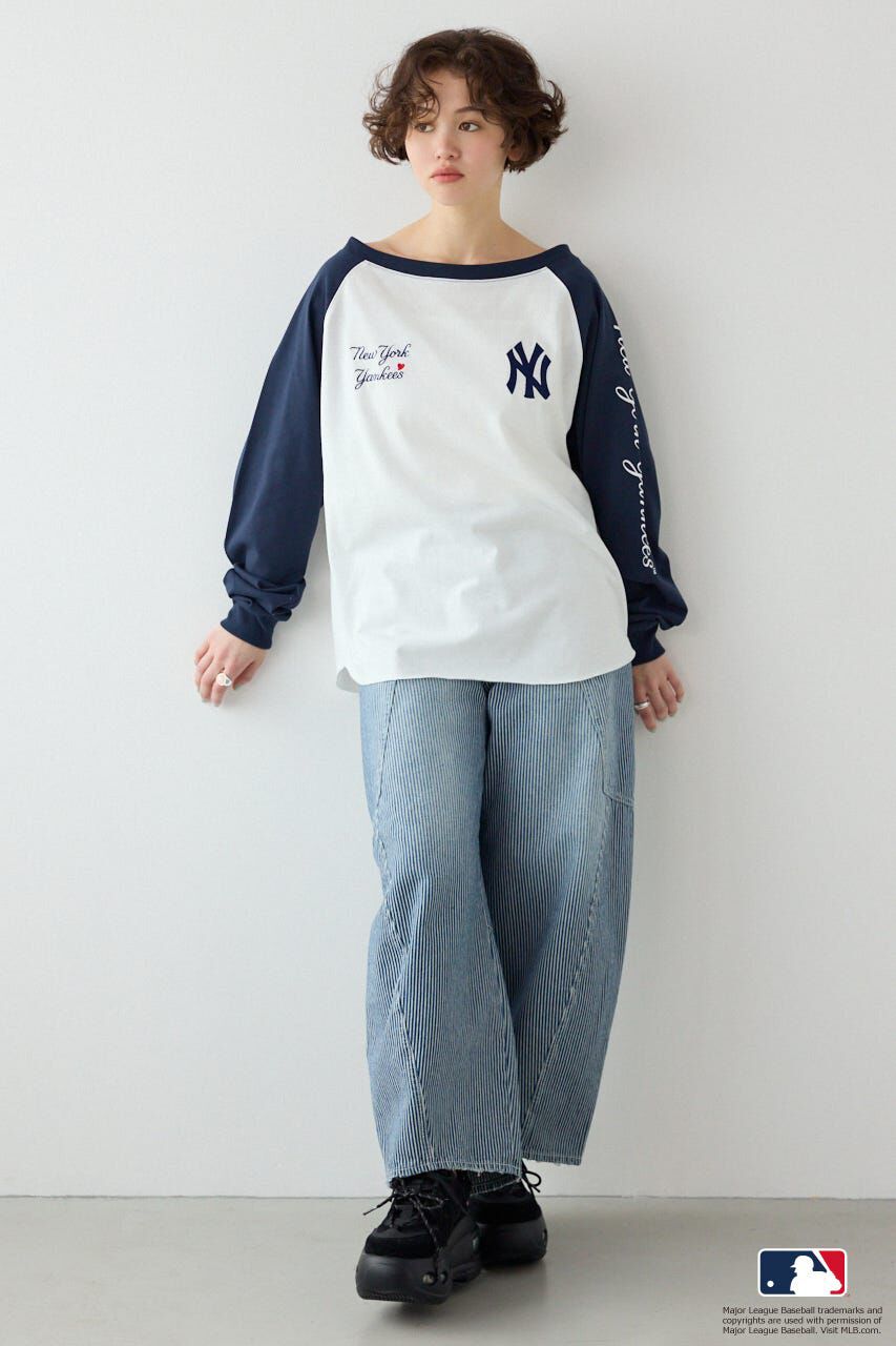 RODEO CROWNS「(MLB)オフショルラグラントップス」|Tシャツ・カットソー|