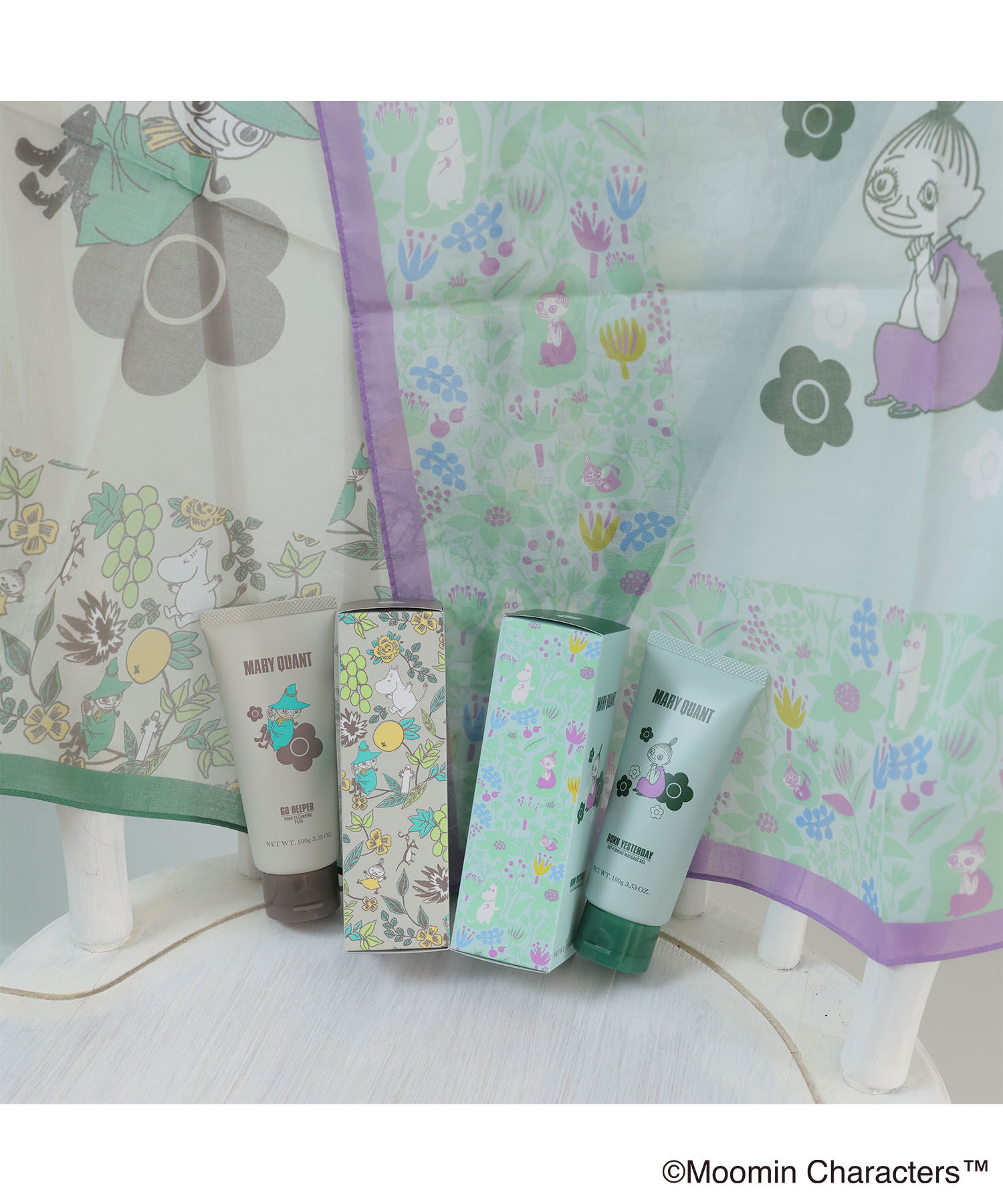 MARY QUANT「MOOMIN&times;MQミムラねえさん ハンキーズ」|タオル|