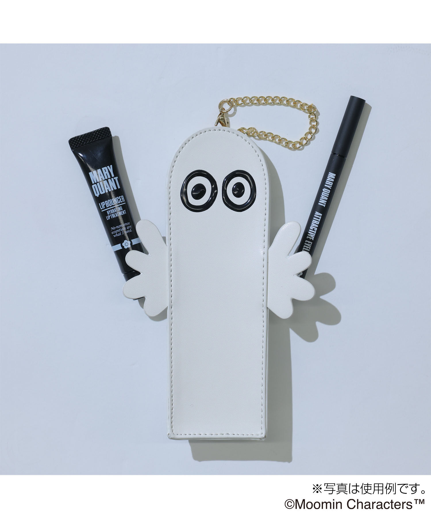 MARY QUANT「MOOMIN&times;MQニョロニョロ ダイカットポーチ」|ポーチ|
