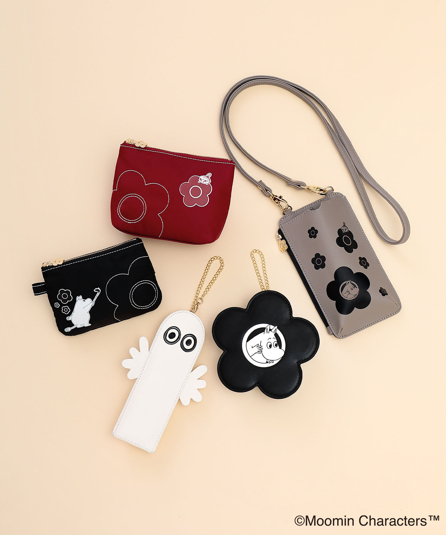 MARY QUANT「MOOMIN&times;MQナイロン ティッシュケース」|ポーチ|