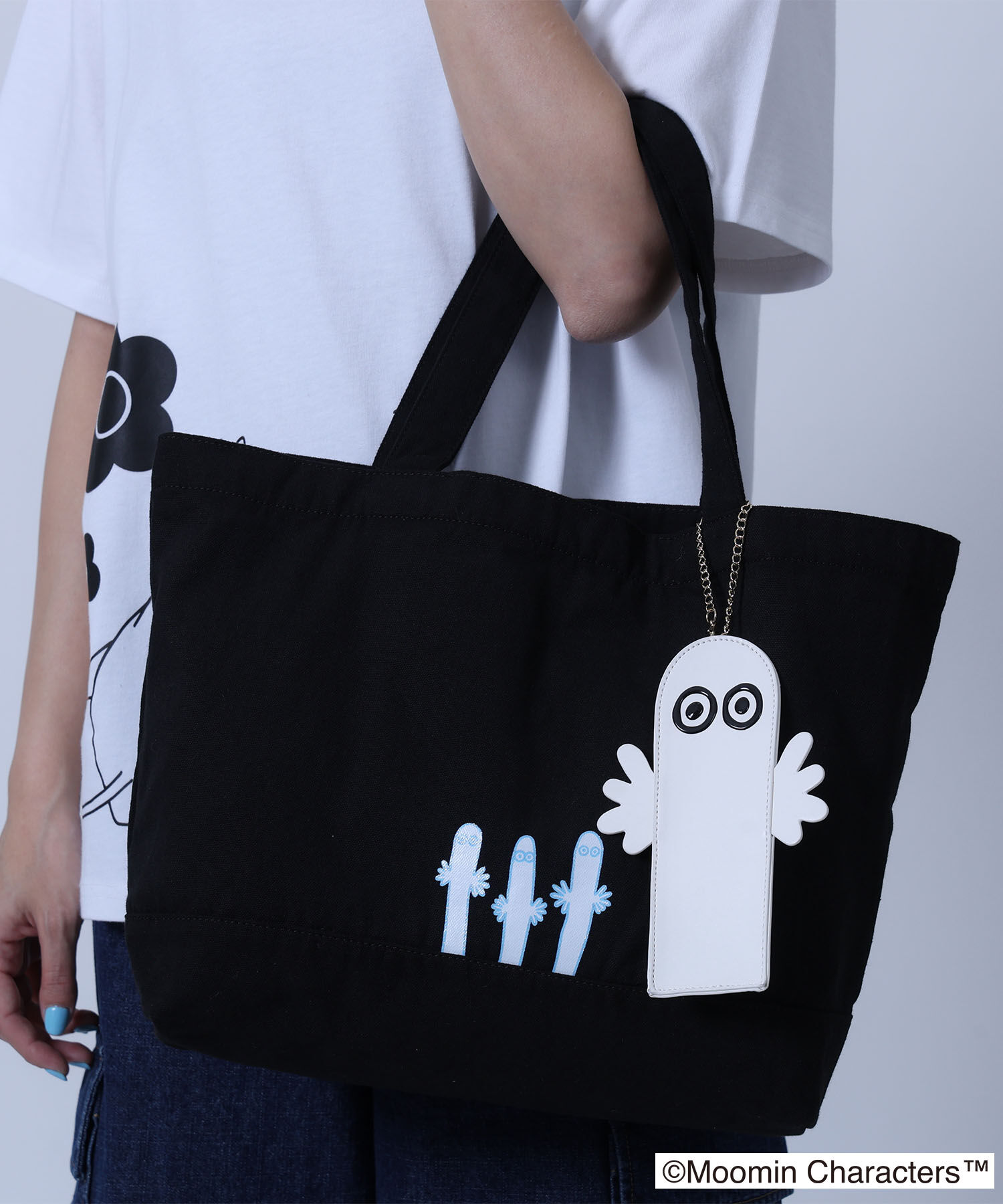 MARY QUANT「MOOMIN&times;MQキャンバス トート」|トートバッグ|