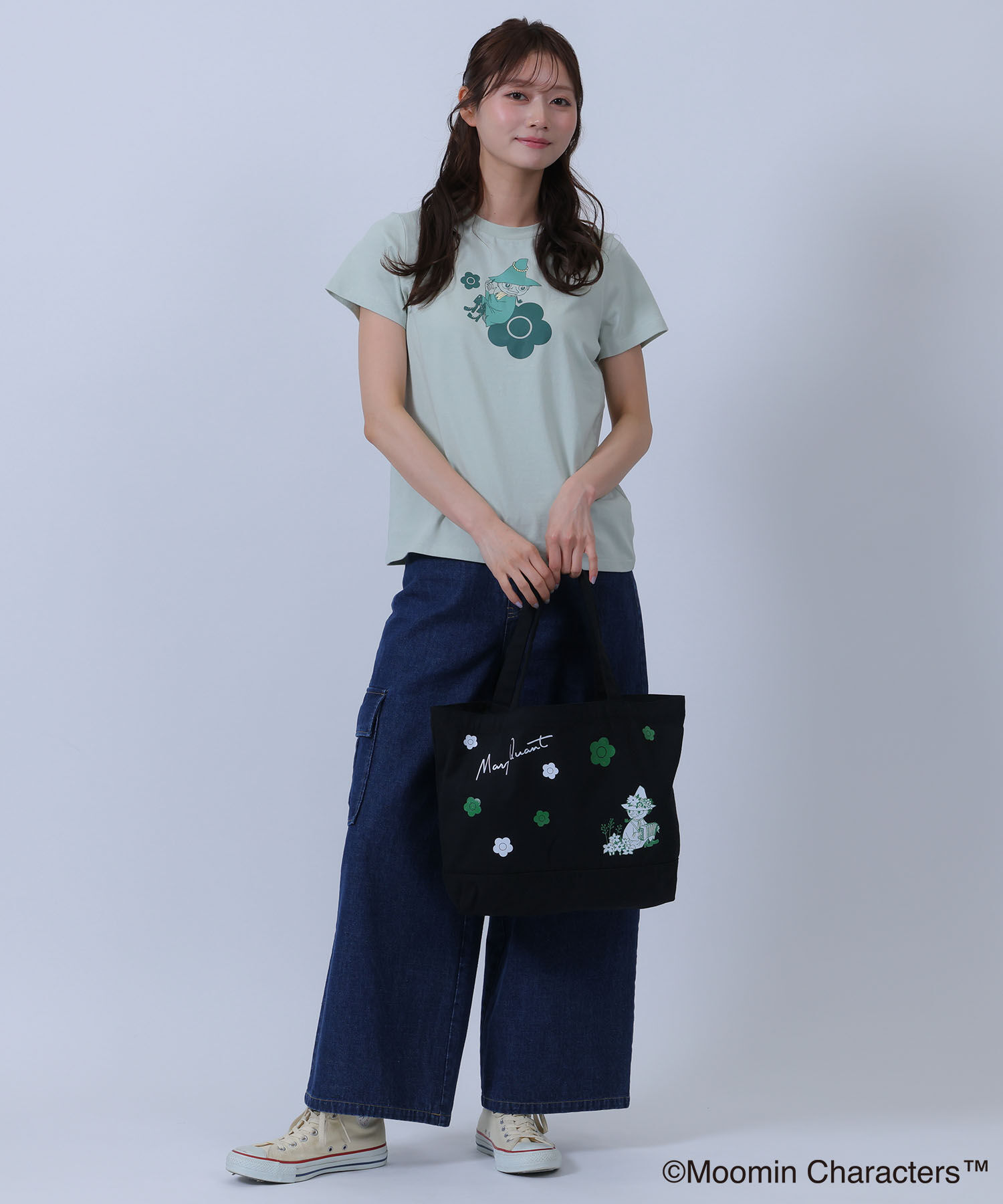 MARY QUANT「MOOMIN&times;MQキャンバス トート」|トートバッグ|