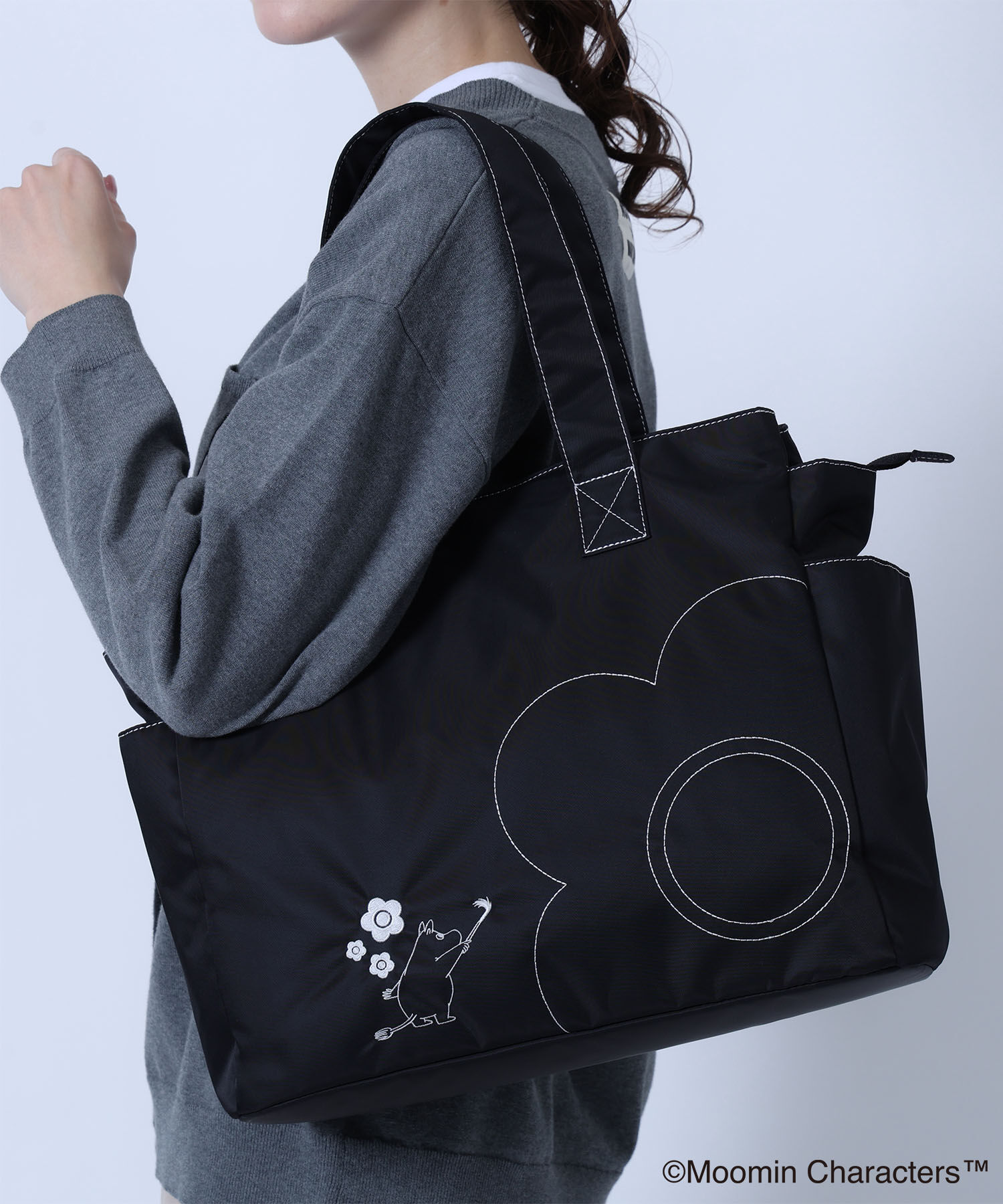 MARY QUANT「MOOMIN&times;MQナイロン トート」|トートバッグ|