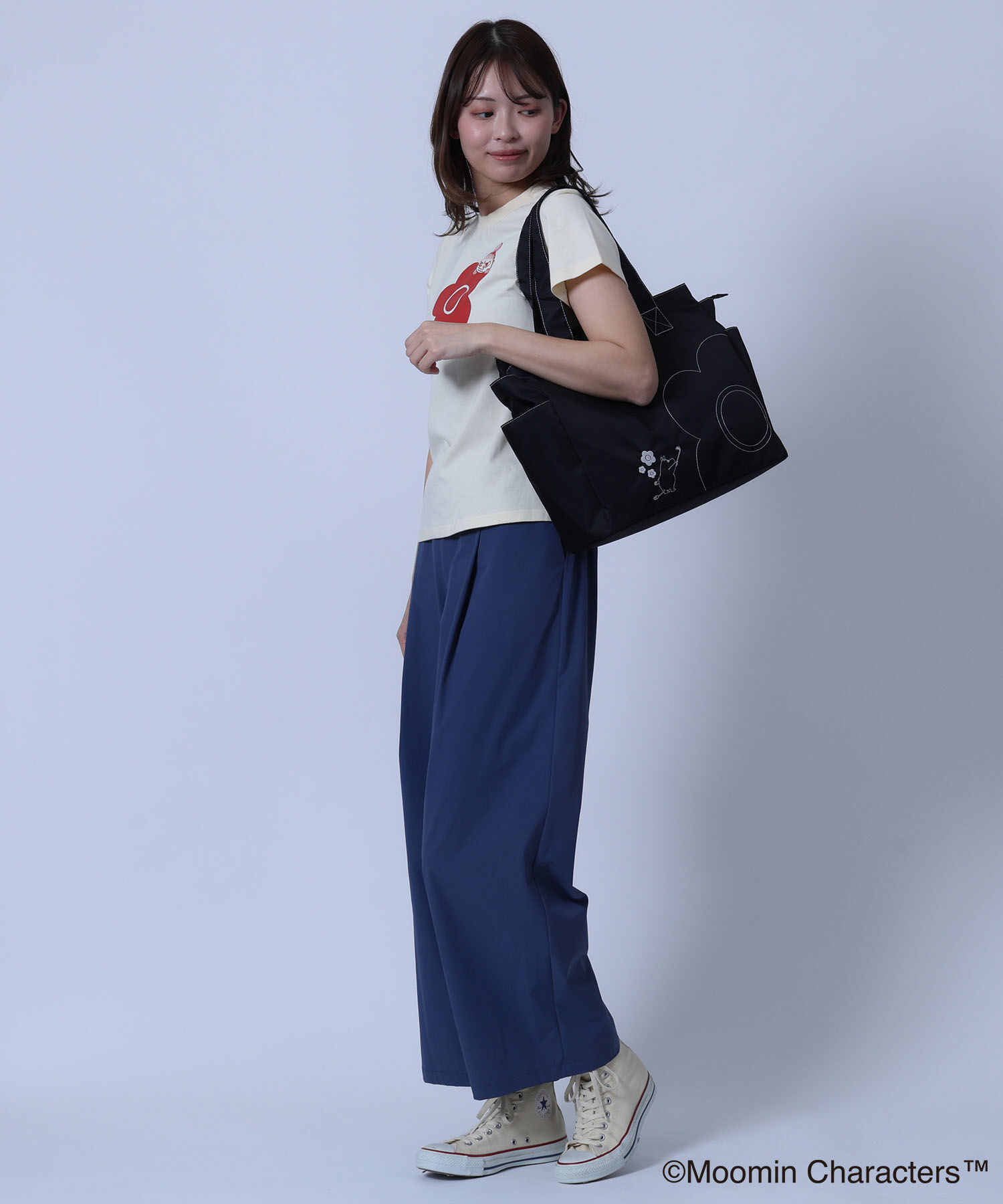 MARY QUANT「MOOMIN&times;MQナイロン トート」|トートバッグ|
