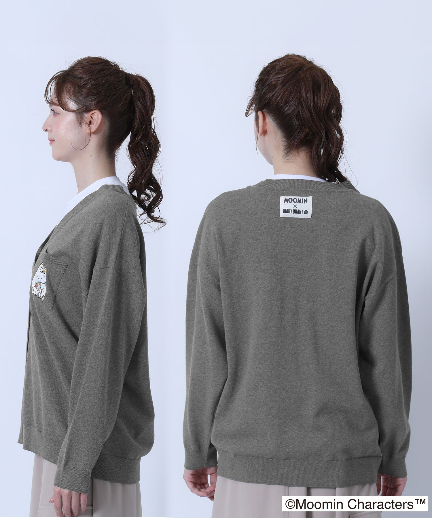 MARY QUANT「MOOMIN&times;MQ カーディガン」|カーディガン|