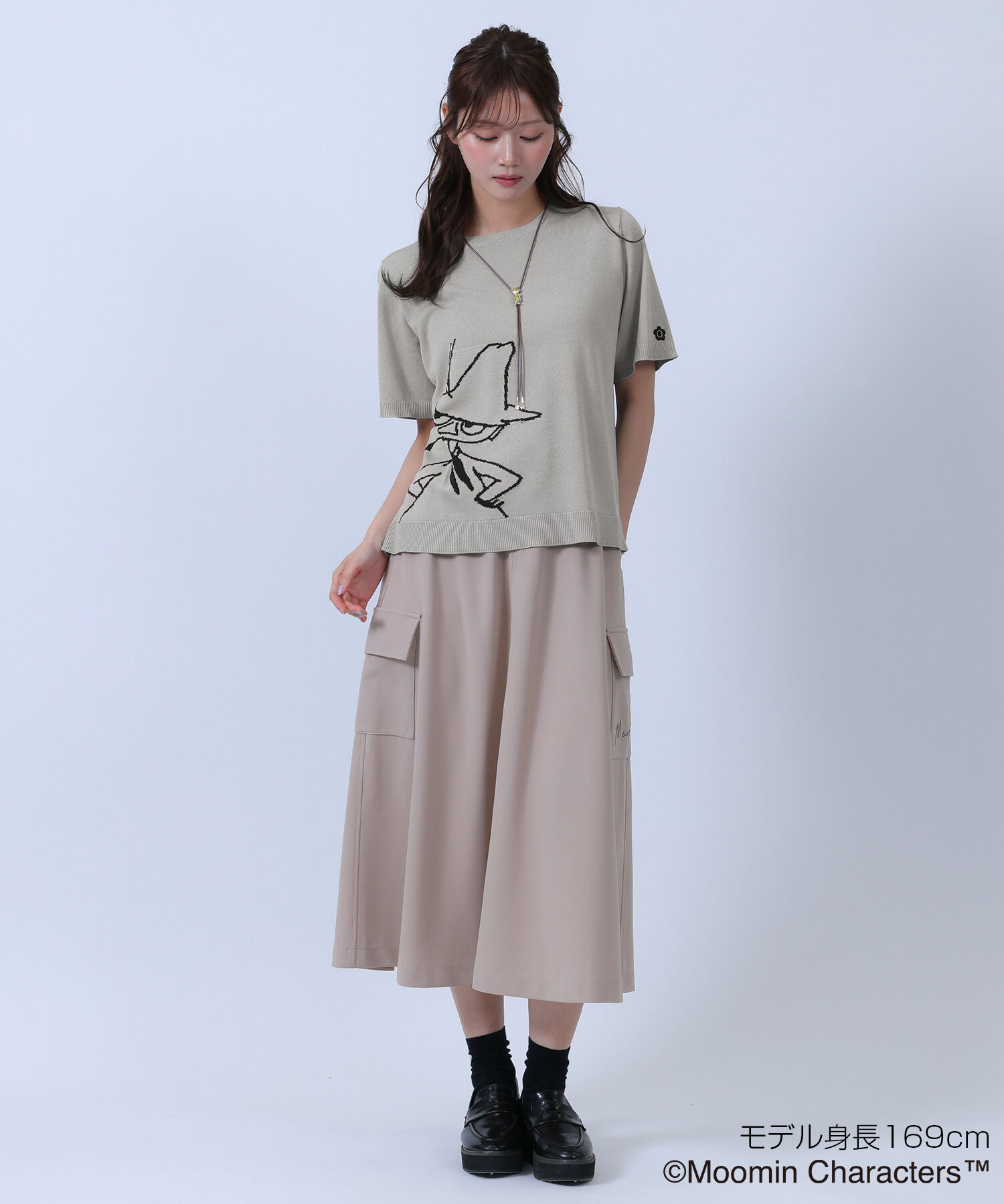 MARY QUANT「MOOMIN&times;MQニット プルオーバー」|ニット・セーター|